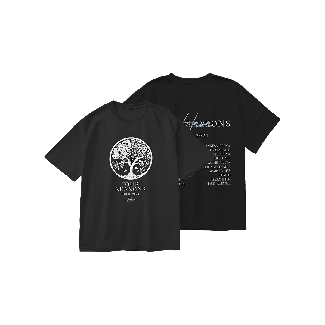 Four Seasons Tour T-Shirt (Schwarz)